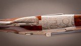 Garbi side by side shotgun with 30 inch barrels and fine Rose & Scroll engraving - 6 of 8