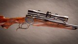 A Scarce Holland & Holland Deluxe Quality Falling Block Rifle chambered for the .300 H&H cartridge.