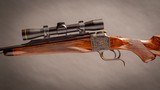A Scarce Holland & Holland Deluxe Quality Falling Block Rifle chambered for the .300 H&H cartridge. - 2 of 10