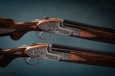 Fabbri pair of 12 gauge over & unders with 28 inch barrels