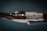Boss & Co 12 gauge Sidelock Ejector Shotgun with two sets of 28 inch new barrels. - 4 of 6