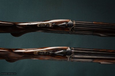 Holland & Holland 20 Gauge Matched Pair Of 'Sporting' Deluxe Model Over-and-Under shotguns with 32 inch barrels. - Image 3 of 6