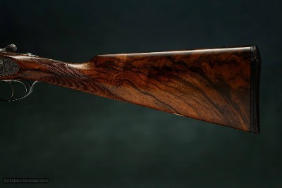 Holland & Holland 12 gauge Royal Deluxe 'Paradox' Sidelock shotgun with 28 inch barrels, two triggers and automatic safety.  - Image 6 of 6