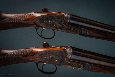 Holland & Holland 12 gauge Pair of 'Royal' Sidelock Ejector Shotguns with 28 inch barrels.