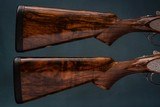 Bosis 12 gauge pair of pinless sidelock over & under's with extra barrels  - 5 of 5