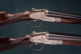 Holland & Holland 12 gauge 'Royal' Deluxe pair of Sidelock Ejector Shotguns with 28 inch barrels - 1 of 6