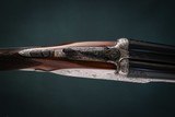 J.Foster 20 gauge sidelock ejector side by side with our Holland & Holland self opening system. - 3 of 6