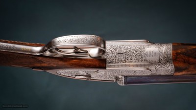 Holland & Holland 16 gauge Left Hand 'Royal' Sidelock shotgun with two sets of 29 inch barrels.  - Image 4 of 6