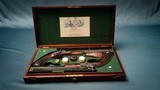 James Purdey pair of 50 calibre percussion pistols - 4 of 6