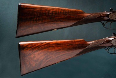 Boss & Co 12 Gauge Pair Best Quality Side by Sides with 29 inch Barrels - Image 5 of 6