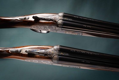 Arretta 28 gauge Pair of 871 Model side by side shotguns - Image 3 of 6