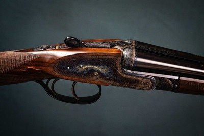 Holland & Holland 410 Royal Model side by side with 28 inch barrels