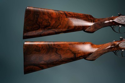 Holland & Holland 28 gauge pair of 'Royal' Deluxe model Sidelock Ejector shotguns with 28 inch barrels - Image 6 of 6