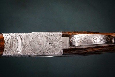 Beretta Giubileo/Jubilee 410 gauge over & under with 26 1/2 inch barrels - Image 4 of 5
