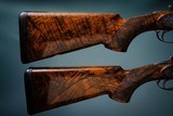 Fabbri Deluxe Composed Pair of 12 gauge Sidelock Ejector Over & Under Shotguns with 28 & 31 inch barrels.  - Image 5 of 6
