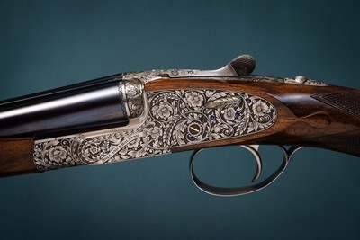 Holland & Holland 410 'Royal Deluxe' side by side shotgun with 26 1/2 inch barrels  - Image 2 of 7