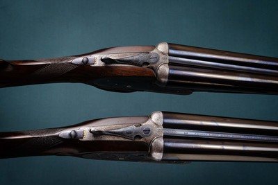James Purdey 12 gauge Best Quality pair of side by side self opening shotguns - Image 3 of 6