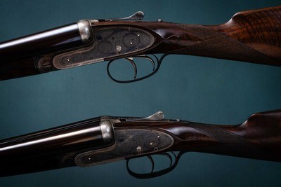 James Purdey 12 gauge Best Quality pair of side by side self opening shotguns - Image 2 of 6