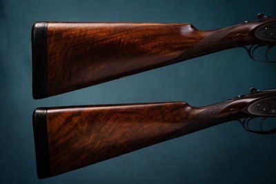 James Purdey 12 gauge Best Quality pair of side by side self opening shotguns - Image 5 of 6