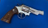 Smith and Wesson model 19-3 nickel 357 magnum SOLD