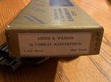 Smith and Wesson Combat Masterpiece pre Model 18 - 9 of 13