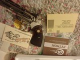 COLT PYTHON 357
6"
NICKEL
inbox with papers - 10 of 15