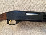 Remington 870 wing master 410 with enhanced engraving and skeet barrel - 4 of 7