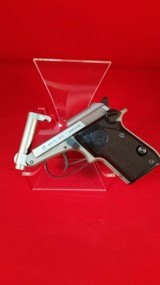 Beretta 21A
.22 Semi-automatic Pistol
Stainless--New - 1 of 2
