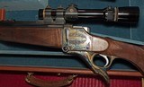 Rigby Webley 1902 Patent Falling Block Two-Barrel Set .375 H&H flanged magnum and .300 H&H flanged magnum - 2 of 3