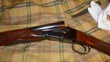 Original 1951 Cased Abercrombie and Fitch Pristine
(probable NIB), Winchester, Model 21 Deluxe Field Grade, 12-ga. 99% condition. - 8 of 14