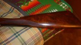 Original 1951 Cased Abercrombie and Fitch Pristine
(probable NIB), Winchester, Model 21 Deluxe Field Grade, 12-ga. 99% condition. - 10 of 14