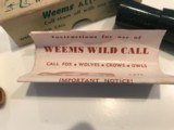 Vintage Weems ALL-Call predator call in original box No 100 - 3 of 5