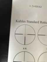 Karl Kahles Wien Helia L 1,5x6x42 rifle scope - 4 of 4