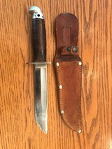 Western "Shark" fighting knife WWII vintage - 1 of 12
