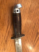 Western "Shark" fighting knife WWII vintage - 6 of 12