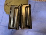 WWII M2 Carbine magazines in canvas pouch - 10 of 13
