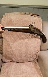 Double barrel pistol
Eibar
early 1800's
.16 - 4 of 5