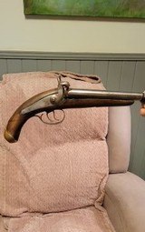 Double barrel pistol
Eibar
early 1800's
.16 - 1 of 5