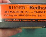 Ruger RedHawk 357 Mag Stainless
(RARE) - 2 of 12