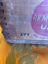 RARE~ Original Crate of .44 Henry Flat REMINGTON UMC Rim Fire~ 20 Unopened Boxes~ Must See - 5 of 8