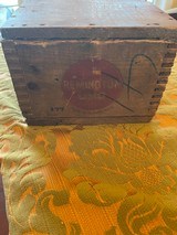 RARE~ Original Crate of .44 Henry Flat REMINGTON UMC Rim Fire~ 20 Unopened Boxes~ Must See - 2 of 8
