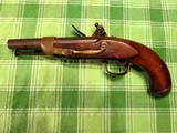 EARLY 19th CENTURY FLINTLOCK HEAVY CAVALRY HORSE PISTOL - 3 of 15