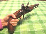 EARLY 19th CENTURY FLINTLOCK HEAVY CAVALRY HORSE PISTOL - 5 of 15
