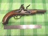 EARLY 19th CENTURY FLINTLOCK HEAVY CAVALRY HORSE PISTOL - 2 of 15