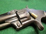 SMITH & WESSON MODEL 1, 3rd VARIANT (1868-1881) ANTIQUE 22short CALIBER REVOLVER – EXC. CONDITION - 8 of 13