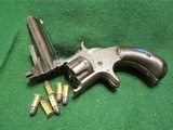 SMITH & WESSON MODEL 1, 3rd VARIANT (1868-1881) ANTIQUE 22short CALIBER REVOLVER – EXC. CONDITION - 6 of 13