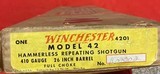 Winchester 42 in Original Box Incredible Condition! - 2 of 15