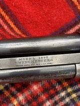 1911 WINCHESTER MODEL "1897 TAKE-DOWN "32" BARREL PUMP 12 GA. SHOTGUN - 6 of 14