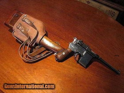  Mauser Westinger Schnellfeuer Model M712 Pistol. 