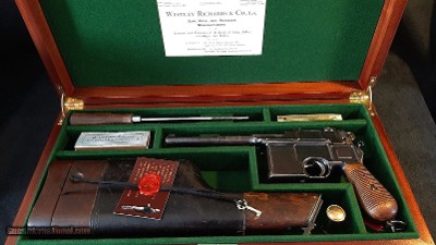 Westley Richards & Co Ltd (style) Mauser Broomhandle Pistol Case - Image 2 of 3